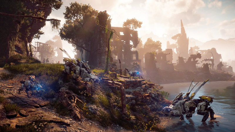 Illustration for article titled Horizon Zero Dawn's Narrative Director Says They Spent 'Hundreds' Of Hours Rewriting The Story